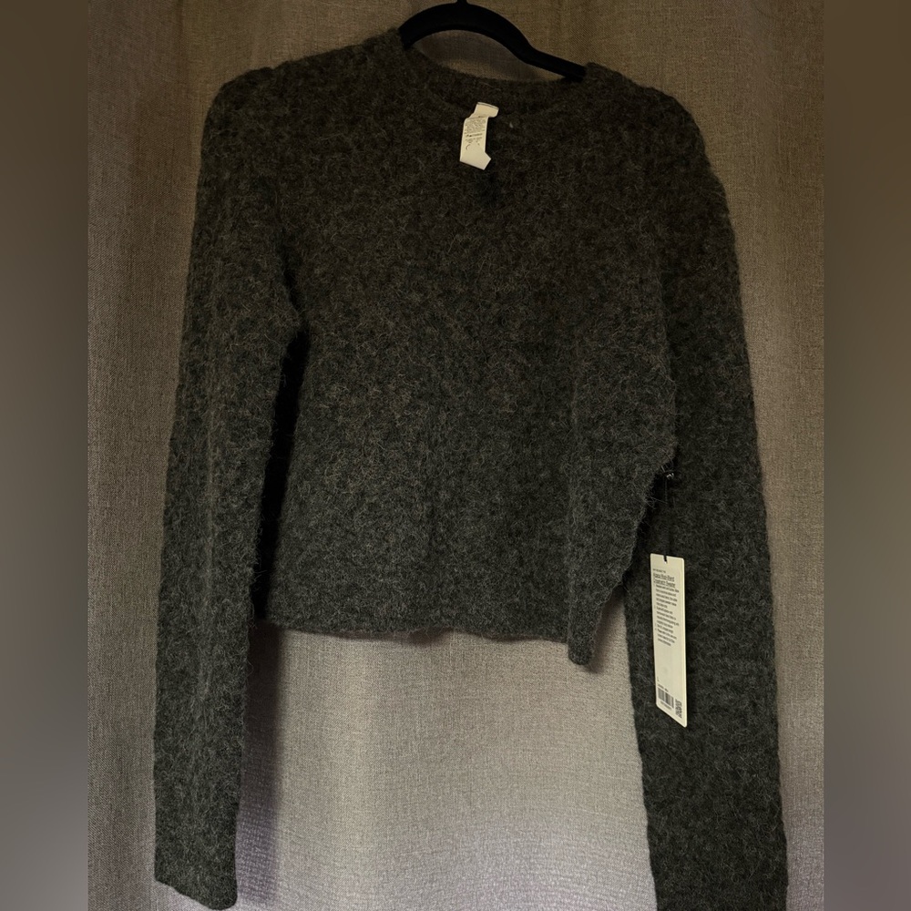 Lululemon Athletica Gray Knit Sweater